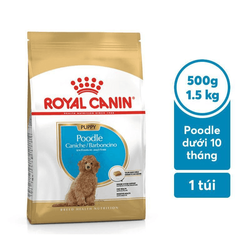 Thức Ăn Hạt Cho Chó Con Poodle Royal Canin Poodle Puppy